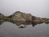 Da Carona al Pizzo del Becco (2507 m.) per via ferrata, con discesa dal Passo di Sardegnana, Lago Colombo e Laghi Gemelli il 25 agosto 2009 -  FOTOGALLERY